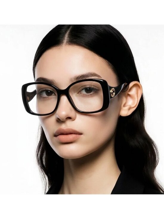 New Authentic Gucci GG1236o Black Women\'s Glasses main image 5